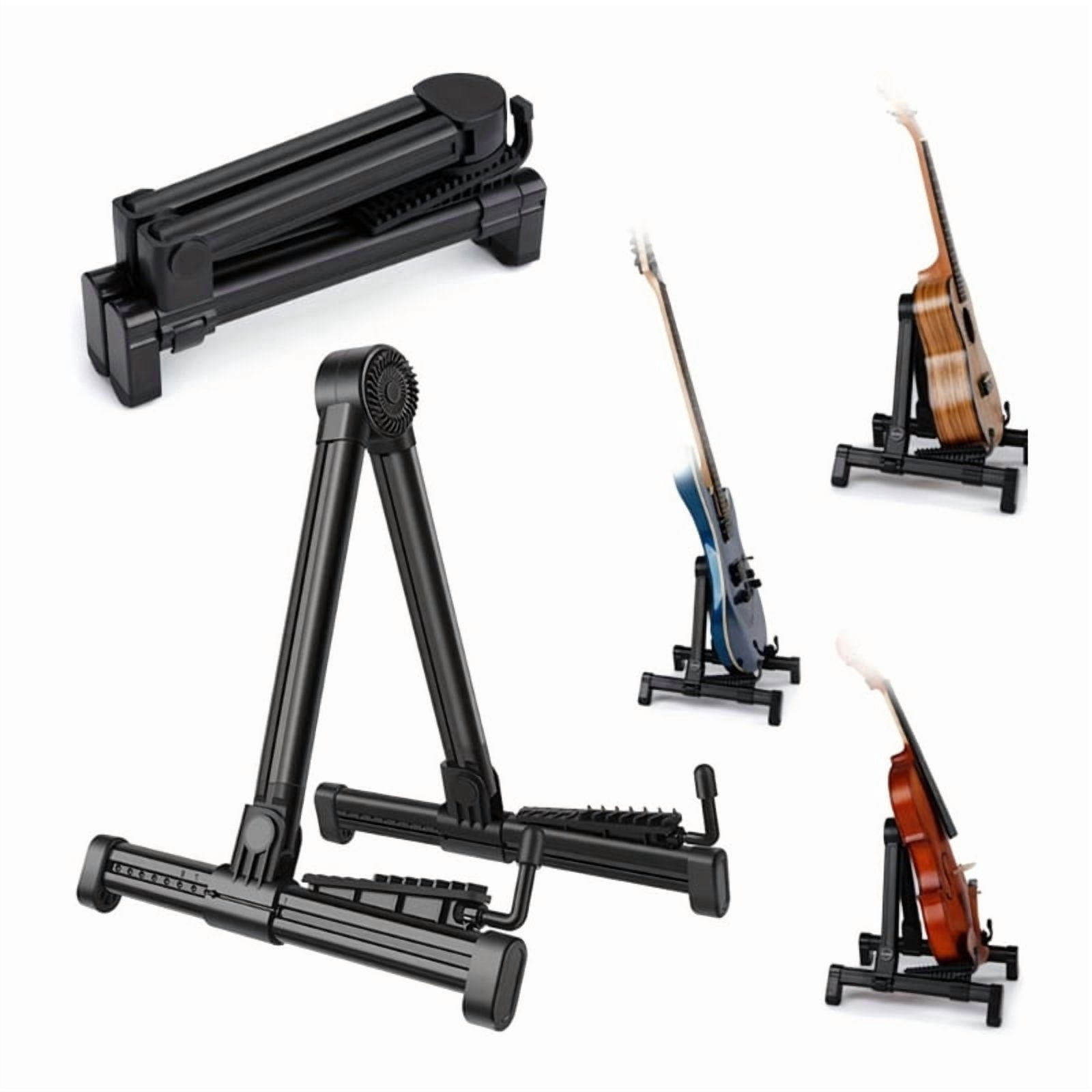 Adjustable Electric Guitar Stand Universal Folding Musical Instrument Stand