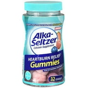 Alka-Seltzer Calcium Supplement Heartburn Relief Gummies Mixed Fruit - 26 ct