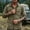 Army Green, variant on Men's Shirts Long Sleeve Button Down with Pocket Big and Tall Solid Turndown Collar Casual Button Front Zipper Blouse