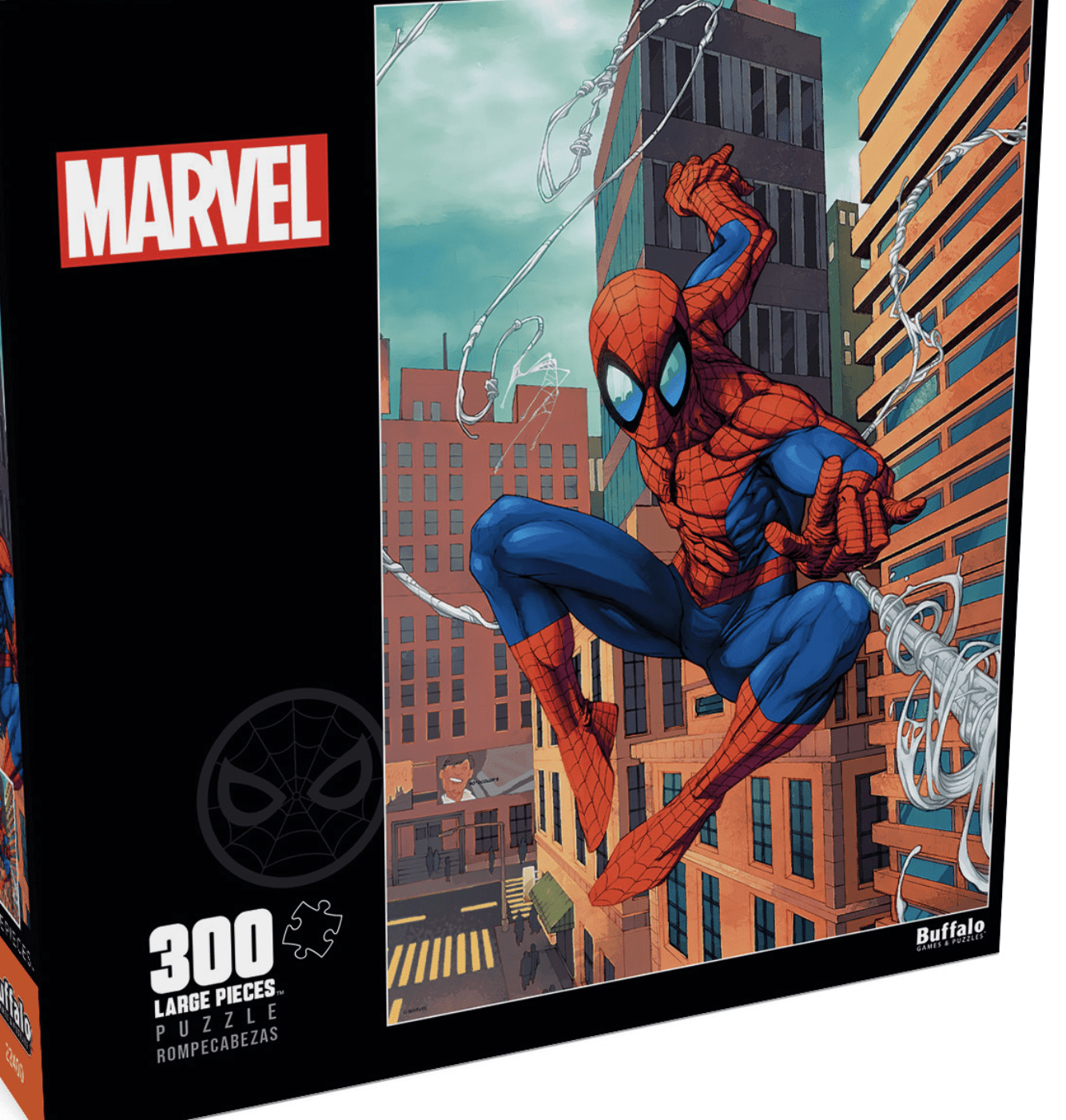 Buffalo Games 300-Piece Marvel Age Spider-man #18 Interlocking Jigsaw Puzzle