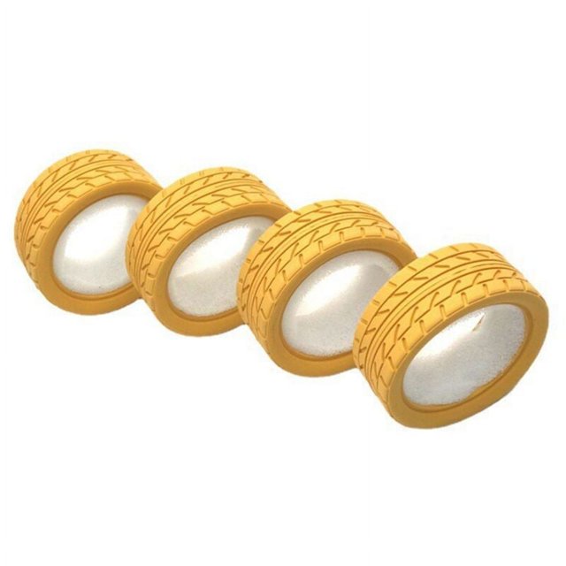 4 piezas 1/10 Neumáticos blandos para automóvil de carretera 65 mm Revestimiento de esponja de caucho de alto agarre para Sakura, D
