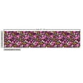 thumbnail image 2 of Garden Art Fabric by the Yard Upholstery, Spring Season Pattern with Blossoming Wildflowers in Pink Shades Ornate Design, Decorative Fabric for DIY and Home Accents, Multicolor by Ambesonne, 2 of 4