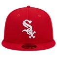 thumbnail image 2 of Men's New Era Red Chicago White Sox Logo 59FIFTY Fitted Hat, 2 of 5