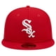 thumbnail image 2 of Men's New Era Red Chicago White Sox Logo 59FIFTY Fitted Hat, 2 of 5