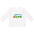 thumbnail image 3 of Inktastic Accountant in Training Accounting Boys or Girls Long Sleeve Toddler T-Shirt, 3 of 5