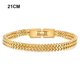 thumbnail image 3 of Brazalete de acero de Titanio Minnieouse 19 cm 21 cm Oro, 3 of 6
