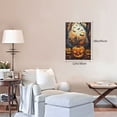 thumbnail image 6 of 12x18 inch Canvas Picture Frameless Painting Pumpkin Head Night,Home Bedroom,Studio,Lounge Wall Decor Paintings,Exquisite Pumpkin Head Night Canvas Prints,For,Living Room,Bar,Yard,Cafes Decor, 6 of 6