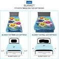 thumbnail image 3 of Franco Kids Bedding Baby Shark Micro Raschel Blanket, 62 in x 90 in, 3 of 6
