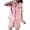 Pink, variant on Vmvidoty 2 Piece Sleepwear Satin Pajamas for Women Set,Silky Short Sleeve Ladies Pajama Blue M