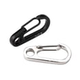 thumbnail image 3 of Hot Pick,2 PCS Spring Buckle Snap Alloy Nickel- Plating Key Carabiner Hook,PENDANE,如图, 3 of 4