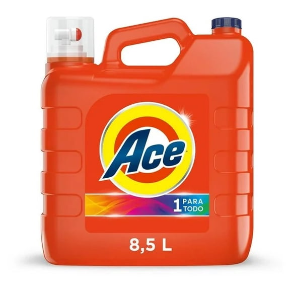 Detergente Líquido Ace 1 Para Todo 8.5 l