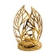 thumbnail image 1 of Portavelas de hoja, candelabro, decoración de San Valentín, tarro, vela, decoración geométrica, soporte para Bar, fiesta, sala de estar , oro, 1 of 8