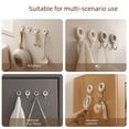 thumbnail image 2 of Gancho adhesivo fuerte sin agujeros para puerta trasera de cocina, bolsa para fregona, pared, gancho para toalla de baño, 2 of 4
