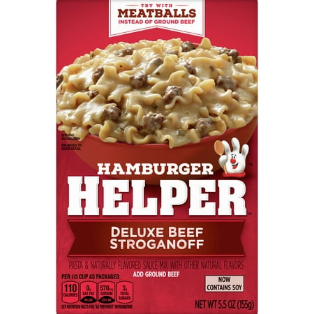 Hamburger Helper, Deluxe Beef Stroganoff, 5.5 oz