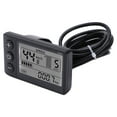 thumbnail image 3 of Senjay Electric Bike LCD Display Panel,S866 Electric Bike LCD Display,S866 Electric Bicycle Display LCD Meter 24V 36V 48V Electric Scooter Control Panel With SM Plug, 3 of 8