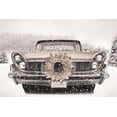 thumbnail image 2 of Deiter, Lori 14x11 Black Ornate Wood Framed with Double Matting Museum Art Print Titled - Snowy Lincoln, 2 of 4