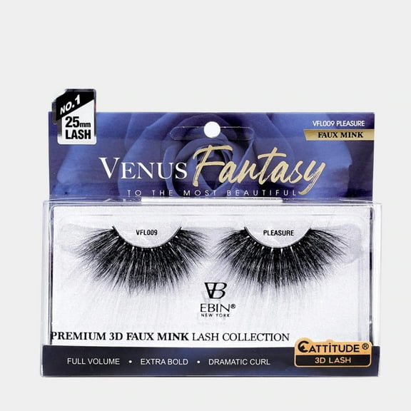 Venus Fantasy 25mm Faux Mink 3D Lashes - Pleasure