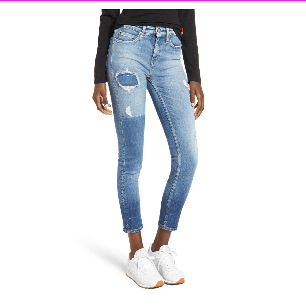 ckj 011 mid rise skinny jeans