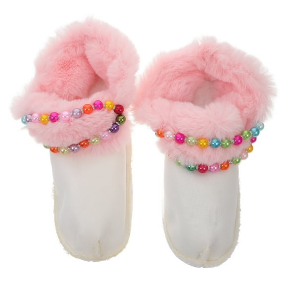 1 par de forros térmicos de invierno para mujer, plantillas extraíbles y lavables para zuecos, pantuflas cálidas y acogedoras para clima frío, talla 44-45