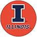 thumbnail image 2 of Illinois Fighting Illini Collegiate NCAA Collegiate 3 Inch Round Magnet Officially Licensed Collegiate Product, 2 of 2