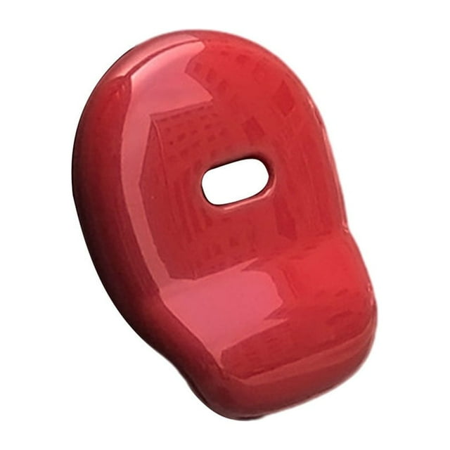 Transemion Easy To Install Car Outer Tailgate Handle Covers For Enhancement Durable And Long-Lasting Stylish Race Red 1Set