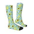 thumbnail image 3 of Balery Avocado And Hearts Fun Novelty Socks Men'S Women'S Crew Socks Funny Crazy Novelty Socks Quirky And Cool Socks, 3 of 9