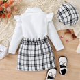 thumbnail image 6 of HIPYLO Girl Outfits Size 6 Baby Boy Church Outfit Newborn Onesie Clothes for Girls 4-6 Clothes 5 Year Old Girls 3t Toddler Boy Clothes 2t Baby Girl, White 3-4 Years, 6 of 7