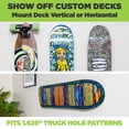 thumbnail image 3 of Colgador de pared de acero con soporte para tabla de skate HideIt Mounts, 3 of 6
