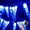 Blue, variant on Solar Icicle Lights with Handheld Remote, Waterproof 7M 50LED Twinkling Ice Cone Lights, Solar String Lights Outdoor with Remote Control, Garden Window Christmas Wedding
