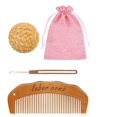 thumbnail image 1 of Juego de Peine de Parto y Pelota de Masaje de Acupresión, Artículos Esenciales para el Parto y Alumbramiento, Material de Madera, Enfoque Sensorial, 1 of 1