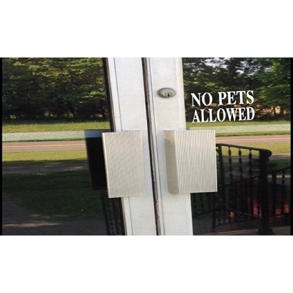 No Pets Allowed signs sticker decal business door 8 inch *E199* vinyl store shop