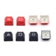 thumbnail image 4 of 4 unids/set teclado mecánico teclas pbt altura opaca oem perfil psp dirección flechas teclas suplementarias teclas para teclado, 4 of 5