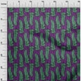 thumbnail image 3 of oneOone Silk Tabby Purple Fabric African Sewing Fabric By The Yard Printed Diy Clothing Sewing Supplies 42 Inch Wide, 3 of 4