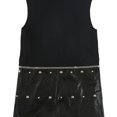 thumbnail image 2 of Sonia Rykiel Womens Studded Midi Dress, Black, 42, 2 of 2