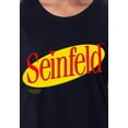 thumbnail image 3 of Seinfeld Womens' TV Show Logo Icon Nightgown Sleep Pajama Shirt, 3 of 5