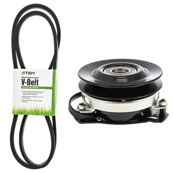 8TEN Belt PTO Clutch Kit for AYP Husqvarna YTH 1848 2148 2148 2448 MK1006333