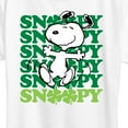 thumbnail image 3 of Peanuts - Snoopy Clover Dance - Women's Short Sleeve Graphic T-Shirt, 3 of 6