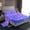 Purple Blue, variant on Manfei Purple Blue Galaxy Twin Sheet Sets for Teens, Mystic Glitter Stars Print Twin Fitted Sheet, Starry Sky Flat Sheet, Microfiber Bedroom Decor, 3 Pieces