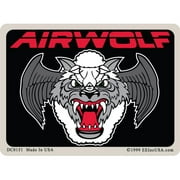 U.S. Air Force Airwolf Sticker 2-3/4"X4"