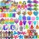thumbnail image 1 of Party Favors Mivanlin, 66 unidades, Pop Fidget Treasure Box, juguetes para niños, 1 of 5