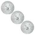 thumbnail image 1 of Uxcell Bola Decorativa para Cuencos, 2.4 Pulgadas Rellenos Decorativos de Vidrio Mosaico Plateado, 1 of 1