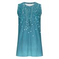 thumbnail image 5 of PNTUTB Women's Summer Versatile Fashion Print Casual Crew Neck Pullover Loose Comfortable Sleeveless Tops, 5 of 6