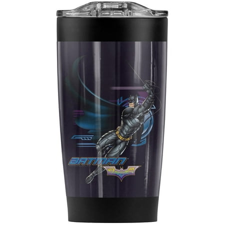 

Batman Dark Knight/Flyer Stainless Steel Tumbler 20 oz Coffee Travel Mug/Cup Vacuum Insulated & Double Wall with Leakproof Sliding Lid | Great for Hot Drinks and Cold Beverages