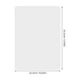 thumbnail image 4 of 2 letreros de aluminio en blanco, placas de metal plateadas con agujeros pretaladrados, placa publicitaria en blanco para uso en interiores, jardines y exteriores, 4 of 8
