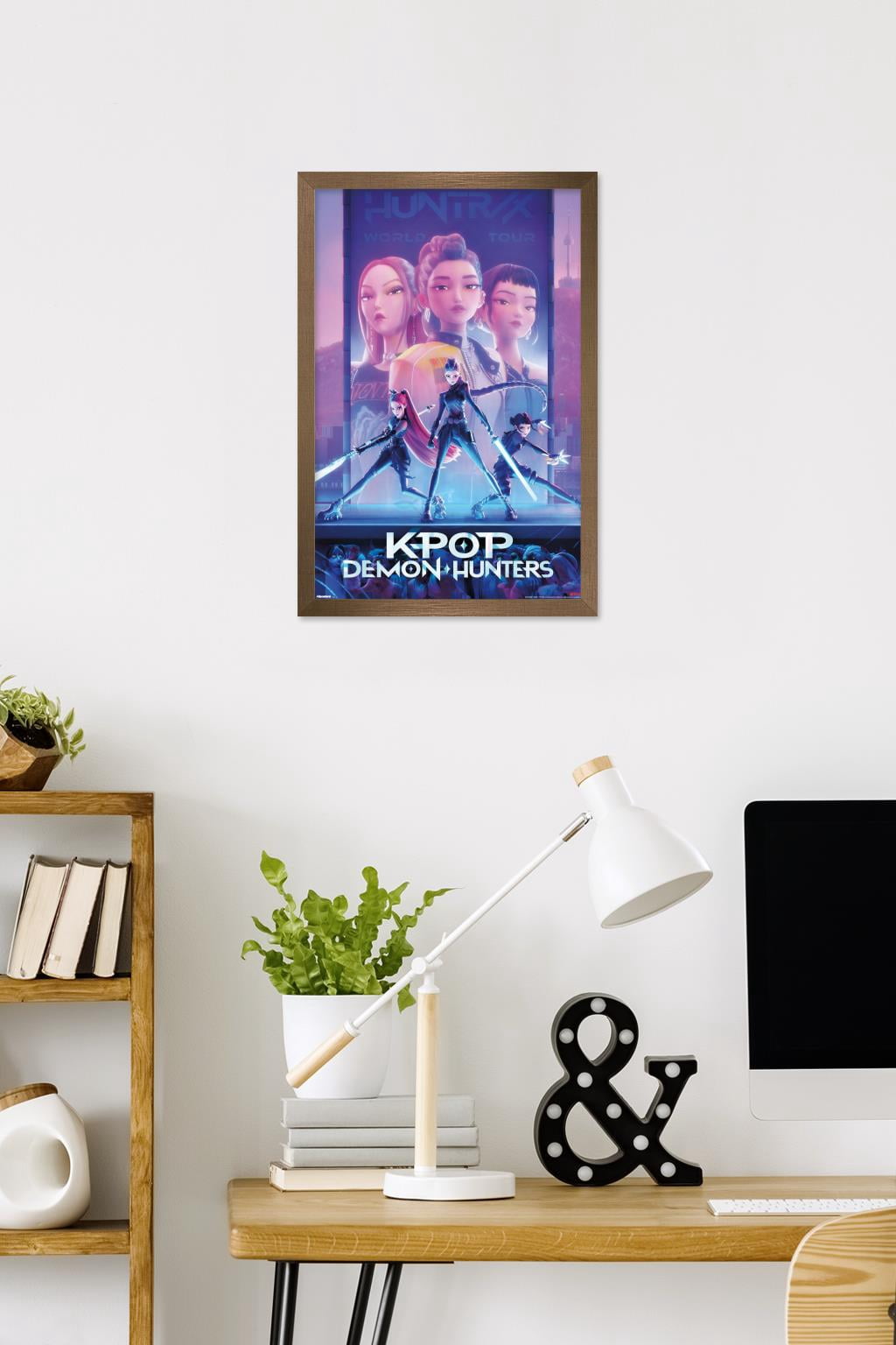 Poster KPop Hunters Sur Toile 30x45 Cm - Déco Murale Pour Chambre, Bureau - Impression Haute Qualité Résistante Aux UV - 7
