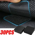 thumbnail image 2 of 60/2PCS Carpet Mat Fixing Stickers Self-Adhesive Non-slip Sticker Car Floor Mat Fixed Patches Universal Adhesive Fastener Tapes Rectangle-B 5pairs (10pcs), 2 of 6