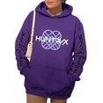 thumbnail image 1 of Demon Pop Hunters Movie Hooded Sweatshirt, HUNTR/X Rumi,Mire Zoeyy Kids Long Sleeve Sweatshirt,HUNTR/X Print,Girls' Fashion Casual Long Sleeve Printed Crew Neck Sweatshirt Top, 1 of 3