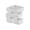 🔔 White#154, variant on Foldable Non-Woven Fabric Drawer Organizer Bins, 5-Pack Clothes Underwear Socks Storage Divider Boxes for Closet, Dresser, Cabinet