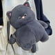 thumbnail image 4 of Mochila de peluche de , bolsa de hombro para mujeres, niñas y niños, para ir de compras o fiestas. Gris, 4 of 8