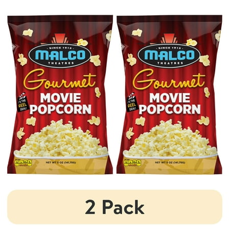 (2 pack) Malco Gourmet Movie Popcorn 5 oz